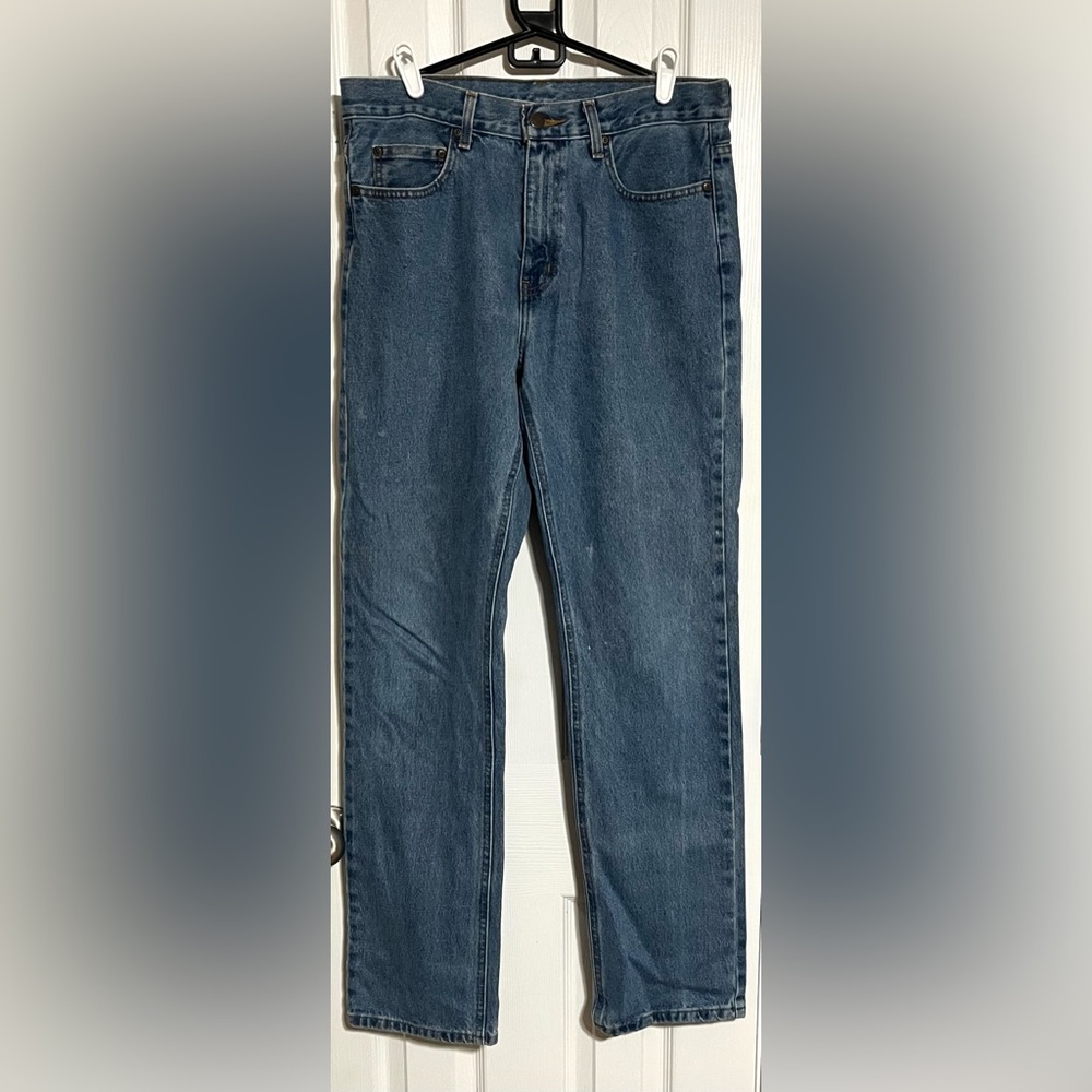 Faded Glory Men's Straight Jeans - Classic Blue